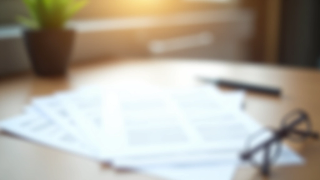 Documentos legais de procuração em mesa de madeira com caneta